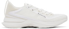 Lanvin White L-I Mesh Sneakers