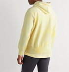 Champion - Logo-Embroidered Tie-Dyed Fleece-Back Cotton-Blend Jersey Hoodie - Yellow