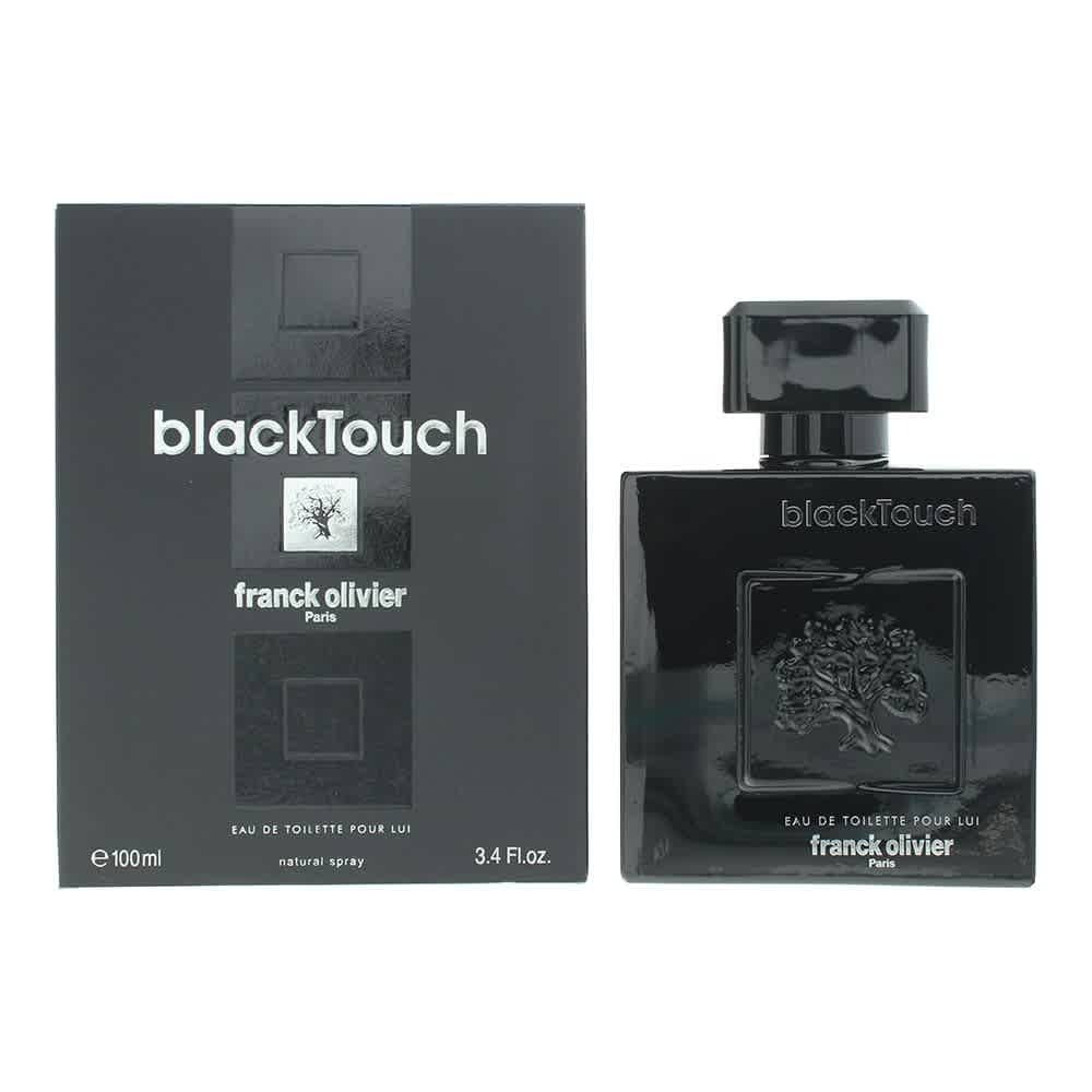 Franck Olivier Mens Black Touch EDT Spray 3.4 oz Fragrances 3516642128110