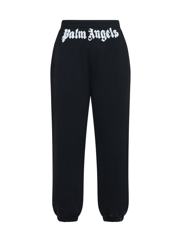 Photo: Palm Angels Logo Print Joggers With Seven