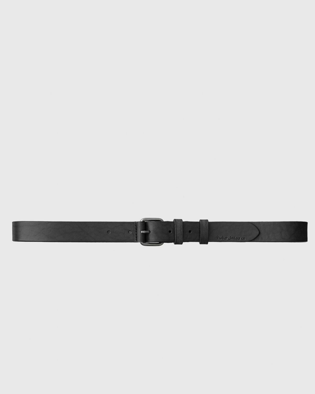 Nudie Jeans Dwayne Leather Belt Black Men