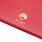 BEAMS JAPAN x Hightide Card Case in Red 