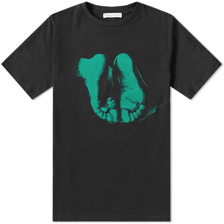 Photo: JW Anderson Durer Feet Print Tee