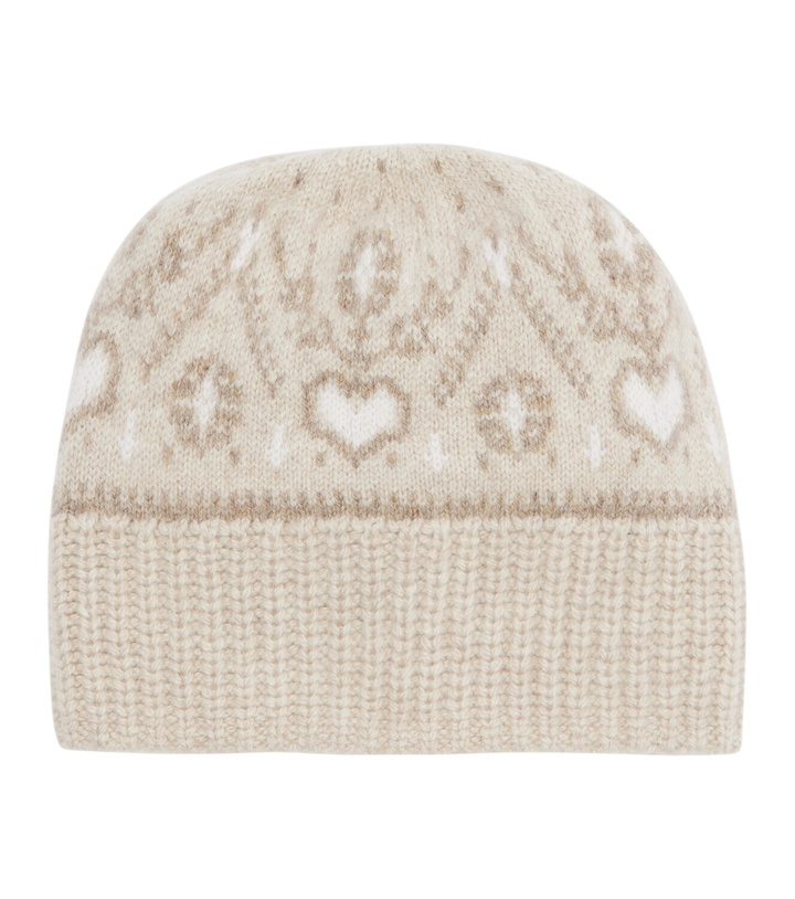 Photo: Khaite Avers Fair Isle cashmere beanie