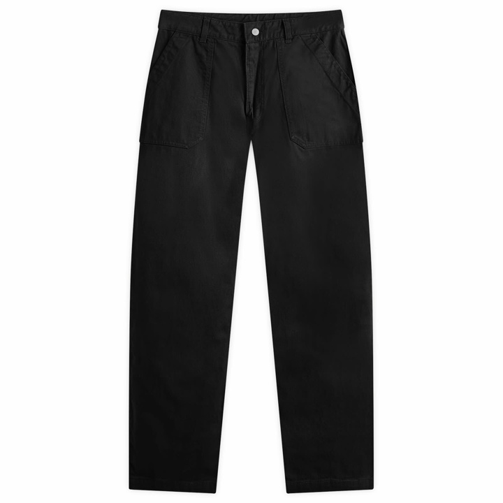 Photo: Uniform Bridge Men's Wide Fit Fatigue Pants in Black