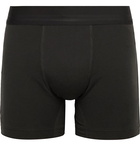 JAMES PERSE - Short Elevated Lotus Sport Boxer Briefs - Gray