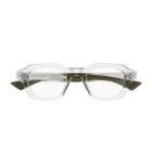 Saint Laurent Eyewear Saint Laurent Sl 791 Opt Linea Sl Logo 004 Crystal Trasparente Glasses