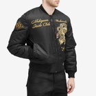 Maharishi Men's Nekomata Tiger MA1 Jacket Flight in Black