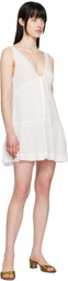 BEC + BRIDGE White Franka Minidress