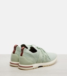 Loro Piana 360 LP Lady Flex suede-trimmed sneakers