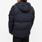 Stone Island Men's Crinkle Reps Down Jacket in Navy