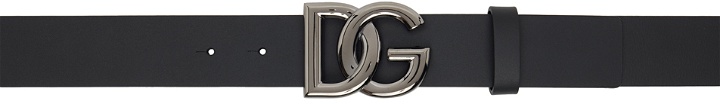 Photo: Dolce & Gabbana Black Lux Crossover Belt