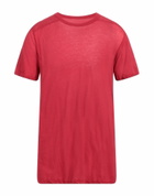 Rick Owens Mens T-shirt in Red