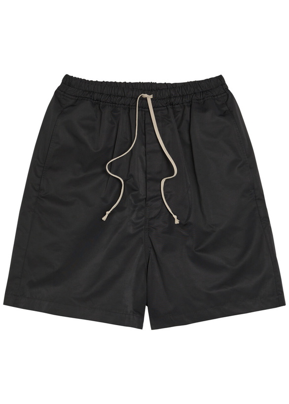 Photo: Rick Owens Faun Nylon and Cotton-blend Shorts Black