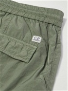 C.P. Company - Slim-Fit Straight-Leg Chrome-R Cargo Shorts - Green