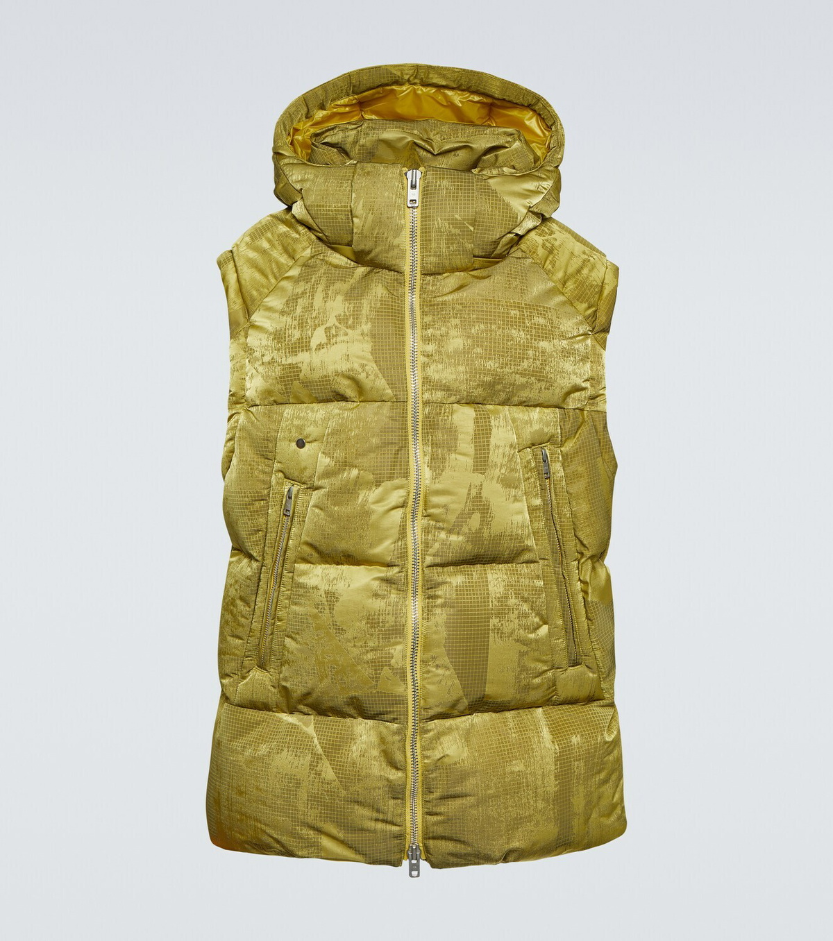 Y-3 Trompe-l'œil down vest