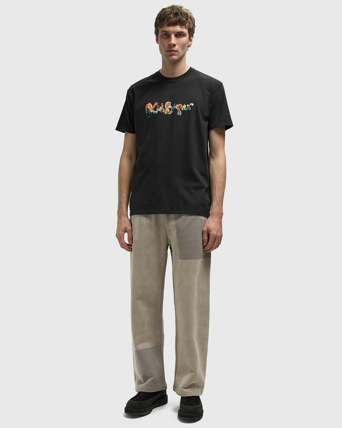KidSuper Studios Watercolor tee Black Mens Shortsleefe