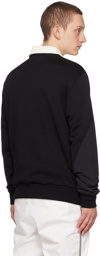 Moncler Black Paneled Sweatshirt
