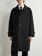 mfpen - Client Cotton-Gabardine Coat - Black