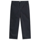 Norse Projects Men's Kvitfjell Relaxed Cotton Twill Pants in Dark Navy