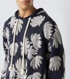 Commas Jacquard terry hoodie