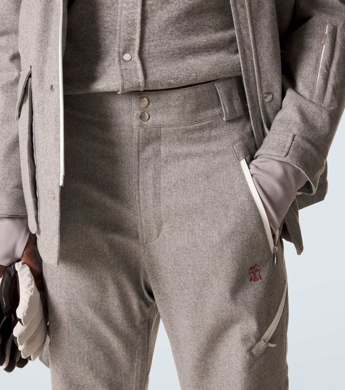 Brunello Cucinelli Wool ski pants
