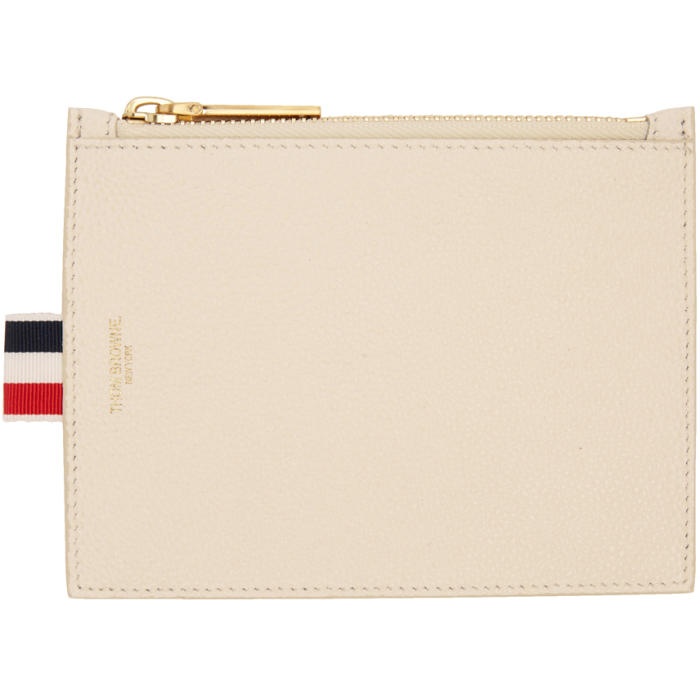 Photo: Thom Browne Off-White Small Coin Purse