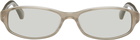 BONNIE CLYDE Gray Coco Sunglasses