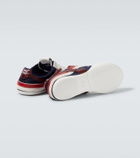 Miu Miu Gymnasium leather-trimmed sneakers