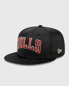 New Era Satin Script 18603 Chicago Bulls Otc Black - Mens - Caps