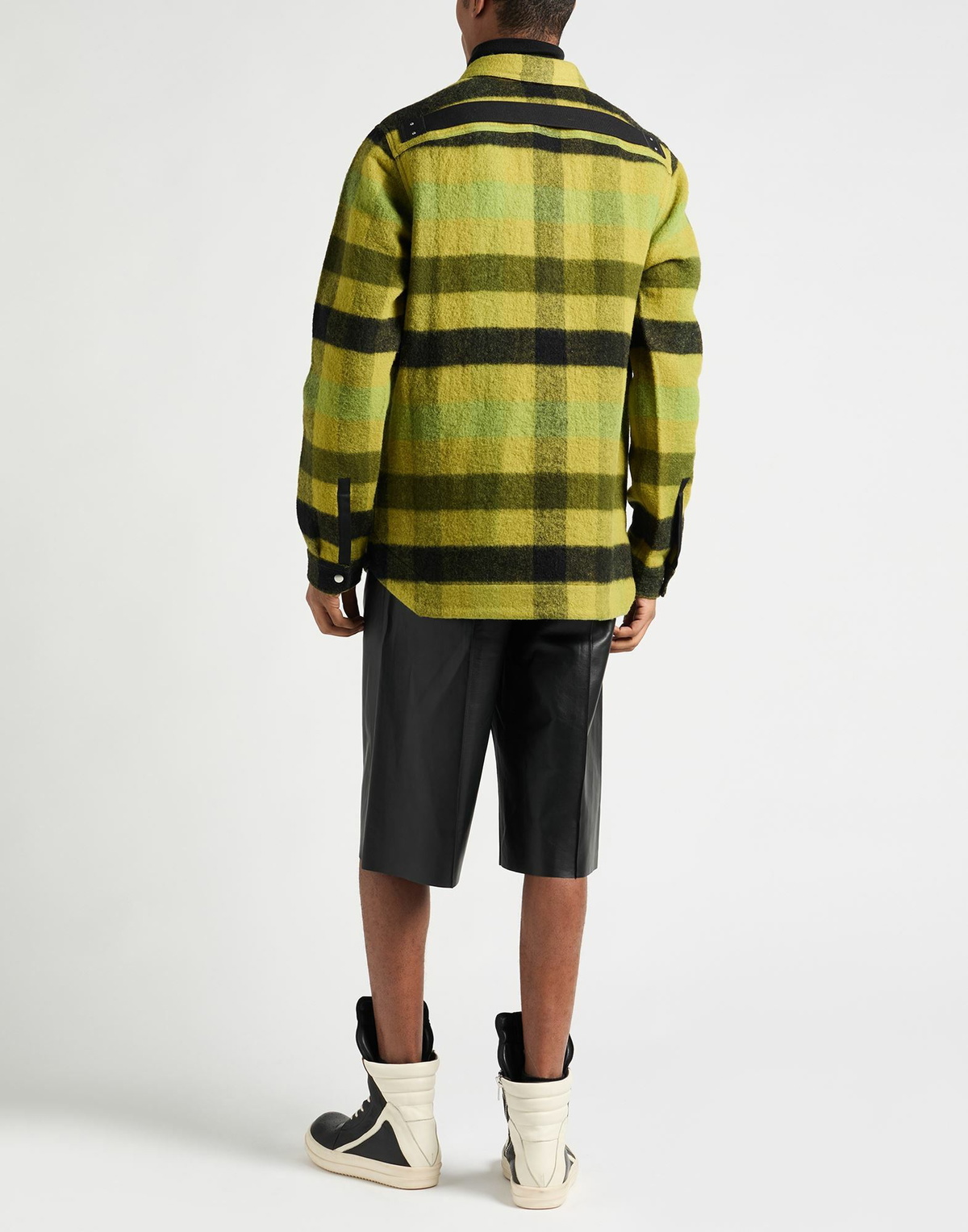 Rick Owens Mens Shirt Lime in Green