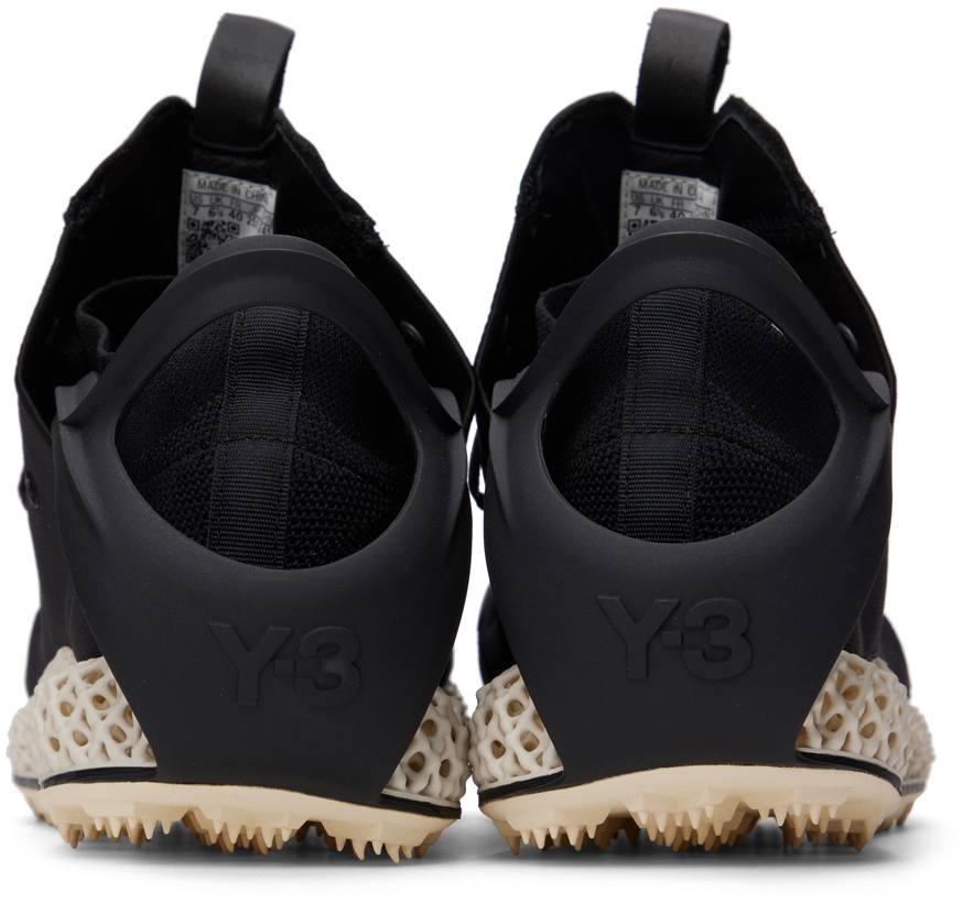 Y-3 Black Runner 4D Exo Sneakers