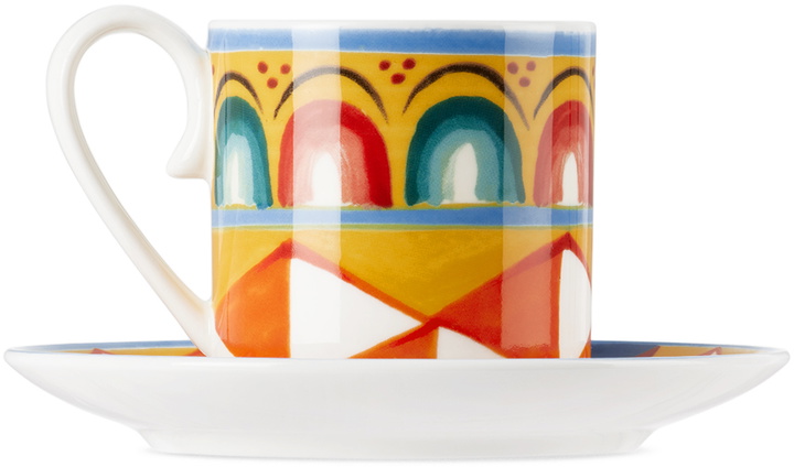 Photo: Dolce & Gabbana Multicolor Carretto Espresso Set