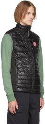 Canada Goose Black Down Packable HyBridge Lite Vest