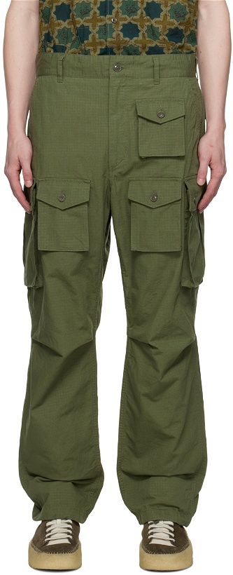 Photo: Engineered Garments Khaki FA Cargo Pants