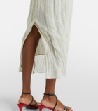 Róhe Cotton-blend midi dress