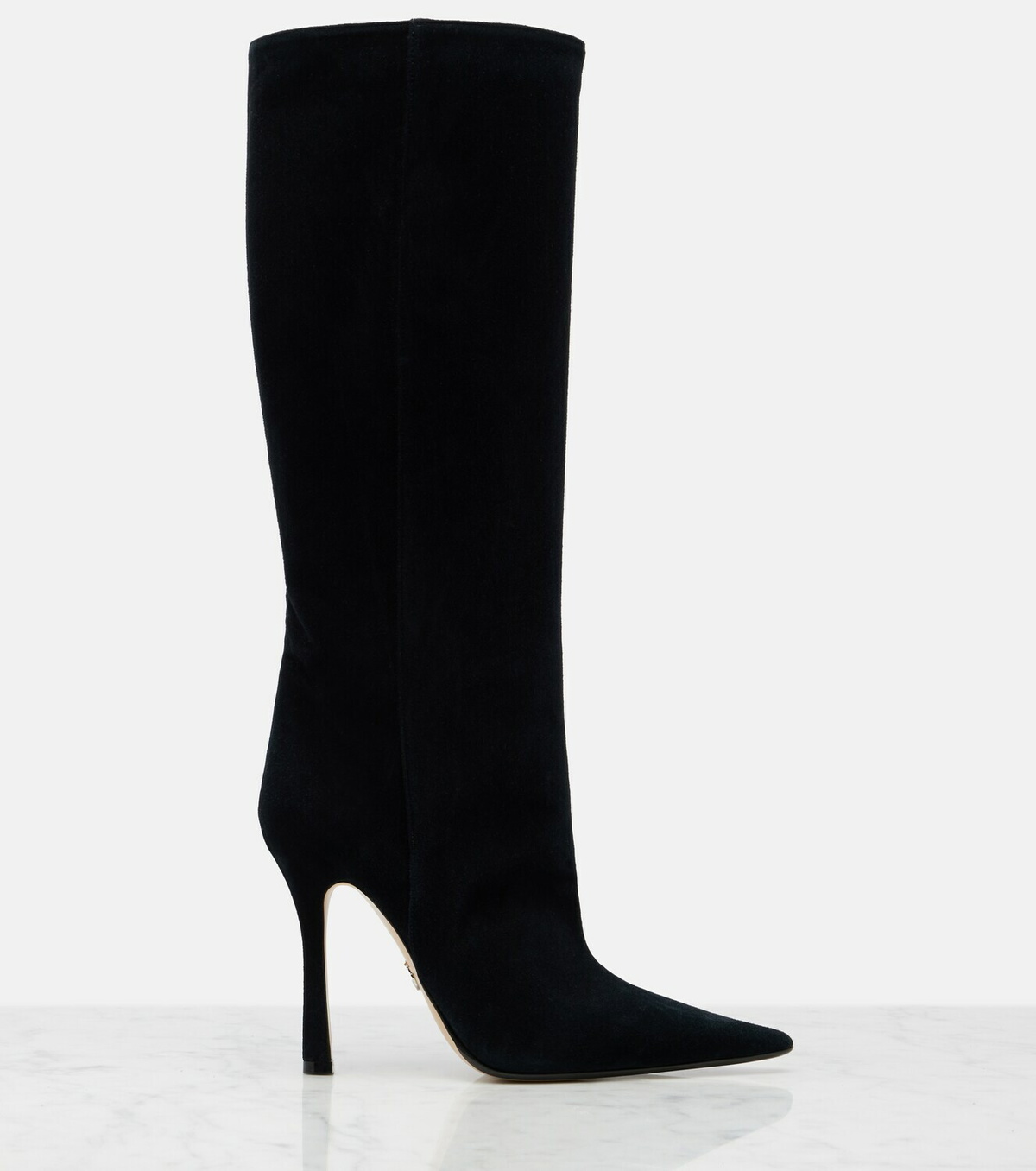 Gucci Naomi suede knee-high boots