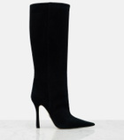 Gucci Naomi suede knee-high boots