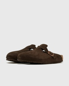 Birkenstock Boston Vl Sfb Brown - Mens - Sandals & Slides