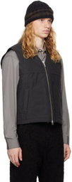 mfpen Black Padded Vest
