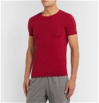 Ermenegildo Zegna - Stretch-Micro Modal Jersey T-Shirt - Red