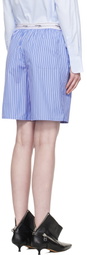 HommeGirls Blue Basketball Shorts