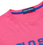 Polo Ralph Lauren - Logo-Print Cotton-Jersey T-Shirt - Pink