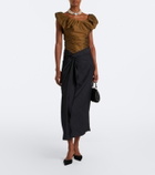 Vivienne Westwood Ginnie off-shoulder twill top