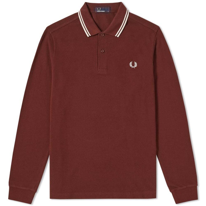 Photo: Fred Perry Long Sleeve Twin Tipped Polo