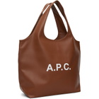 A.P.C. Brown Ninon Tote