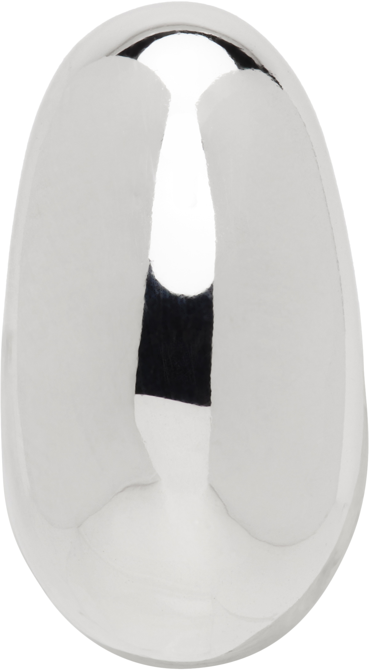Maria Black Silver Tryvann Pillow Single Earring