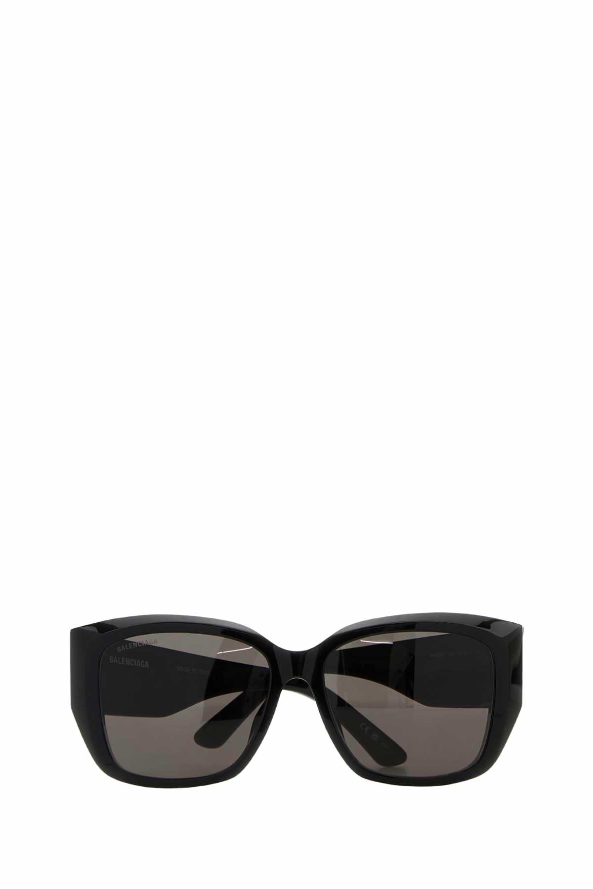 Balenciaga Black Acetate Sunglasses