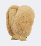 Goldbergh Hill leather mittens
