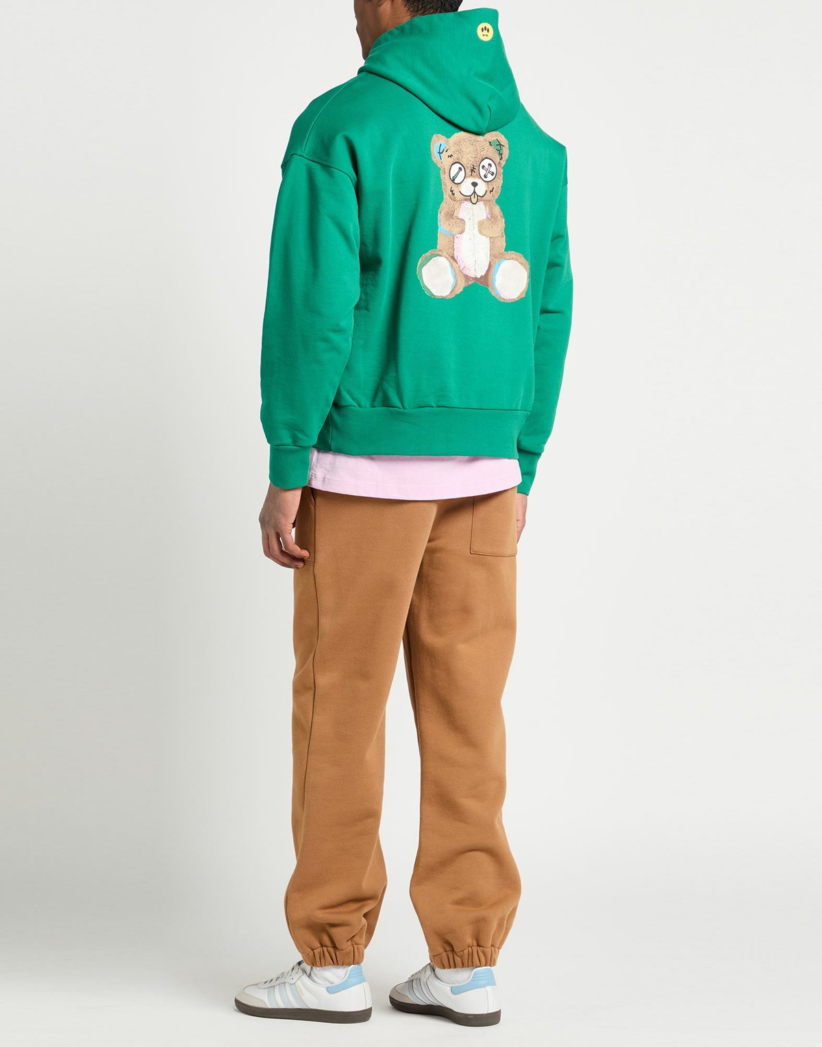 Barrow Mens Sweatshirt in Green